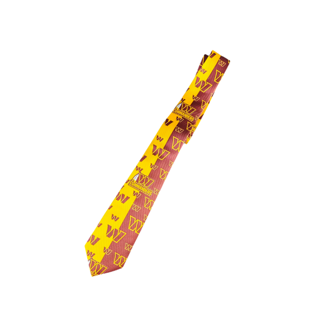 Custom NFL Team Junk Tie – Bling Football Tie with Pearls, Patches & Rhinestones | Game Day Statement