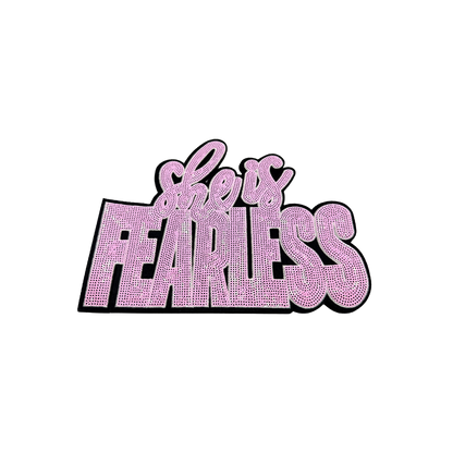 She is Fearless Large Patches (Color Options)