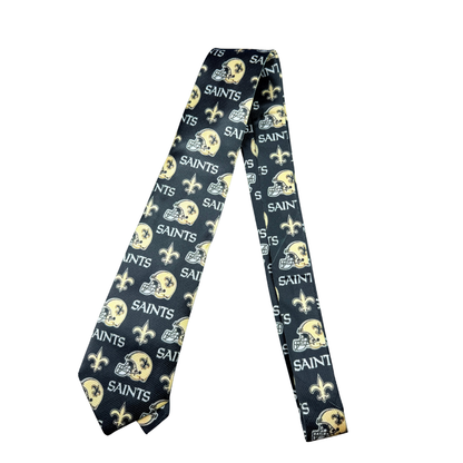 Custom NFL/ NBA Team Junk Tie or DIY NFL/NBA Tie  – Bling Football Tie with Pearls, Patches & Rhinestones