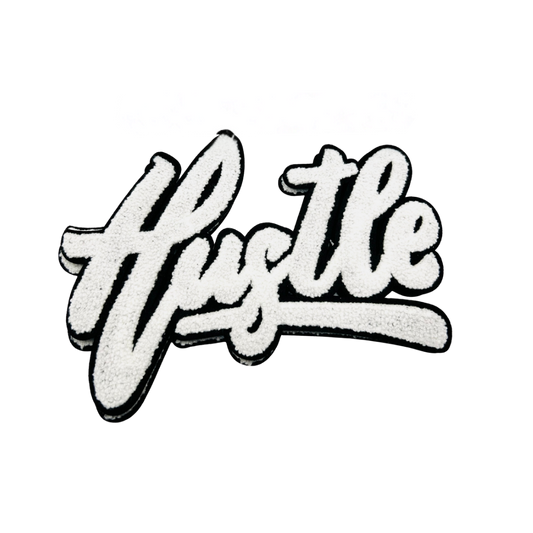 Hustle Chenille Patches - Large