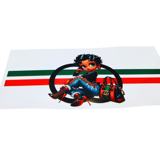 GG  & Boujee  Betty UV DTF