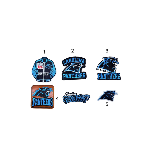North Carolina Panthers NFL Small Football Patches