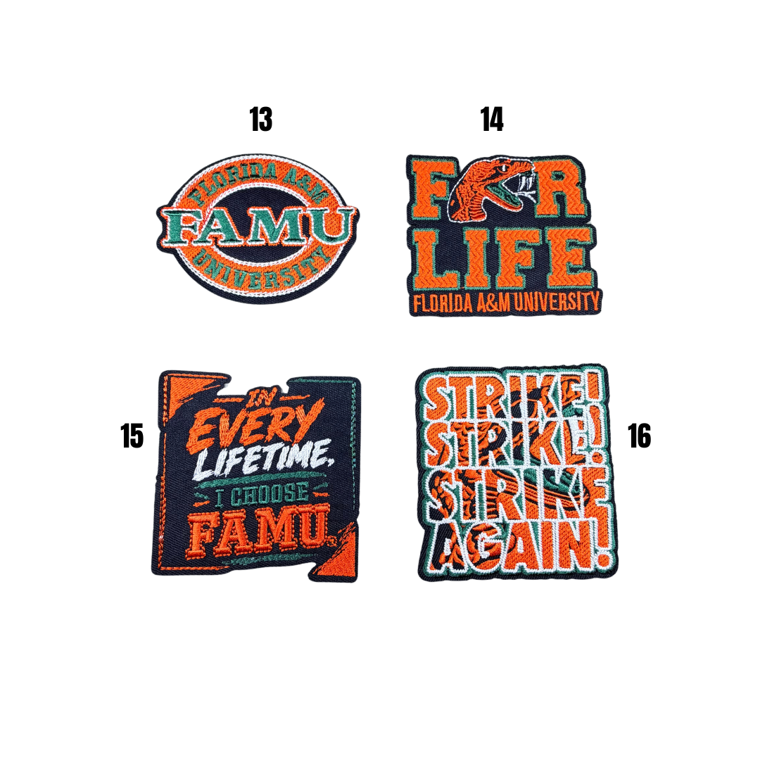 FAMU Florida A&M University Small Patches -2