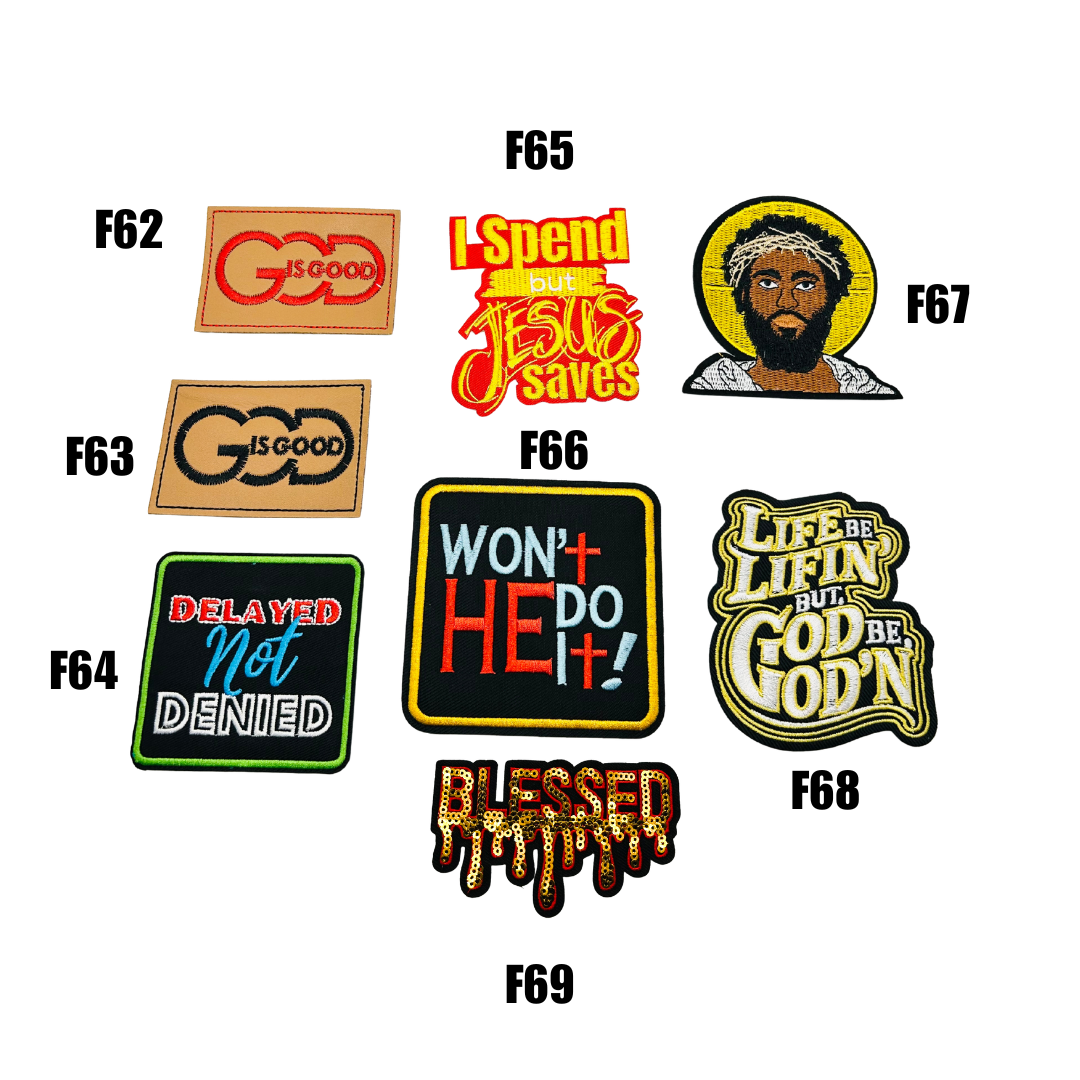 Faith Inspired Small Patches - 7