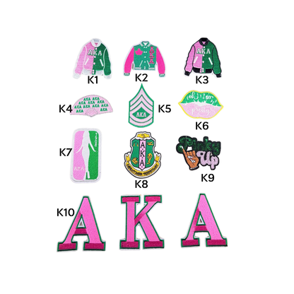 AKA Pink and Green Small Patches -2