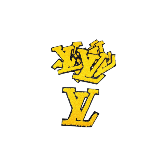 Lou*s V Logo Chenille Medium Patches