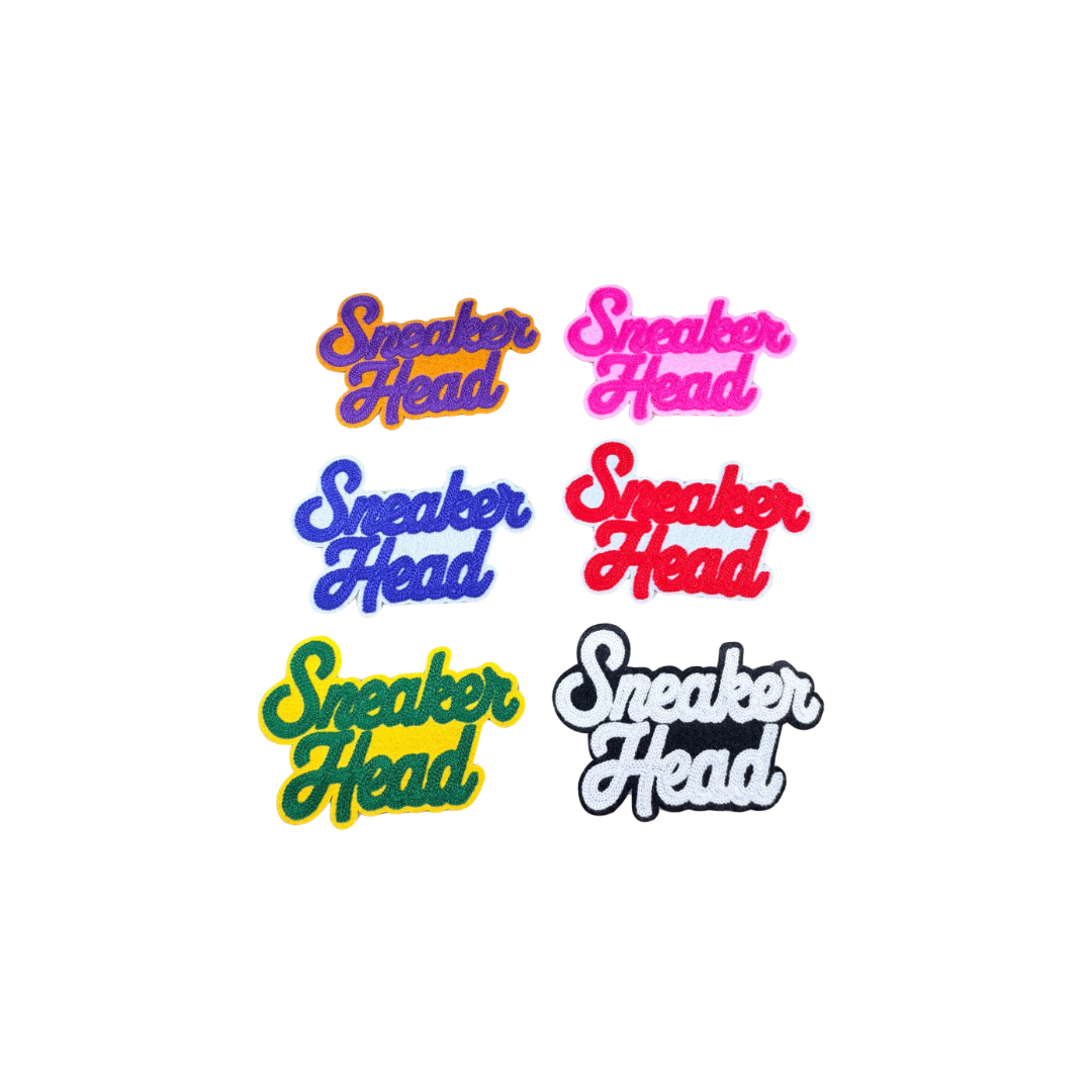 Sneakerhead Chenille SMedium Patches