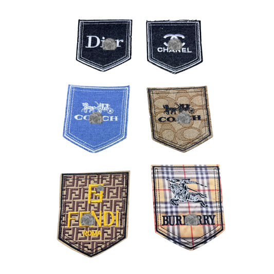 Designer Inspired Pocket Patches