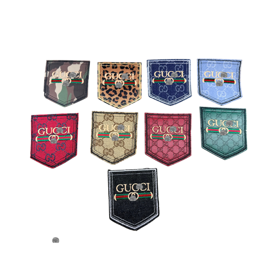 G Designer Inspired  Pocket Patches