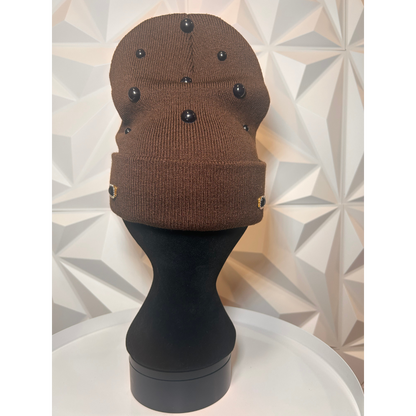 Adult & Kids Custom Junk Beanie with Patches, Rhinestones, Pearls & Denim Add-Ons