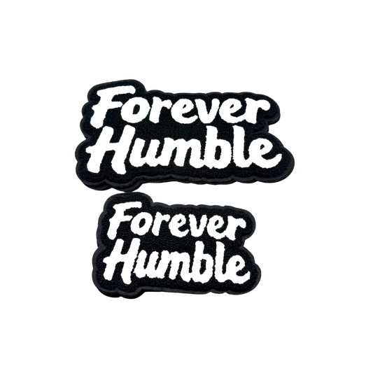 Forever Humble Chenille Patches