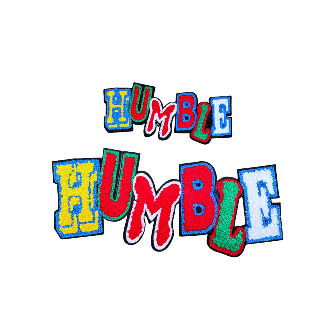 Humble Chenille Alphabet Colorful Patches