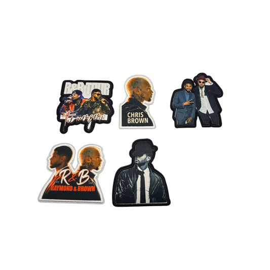 Chris Brown and Usher Image Patches