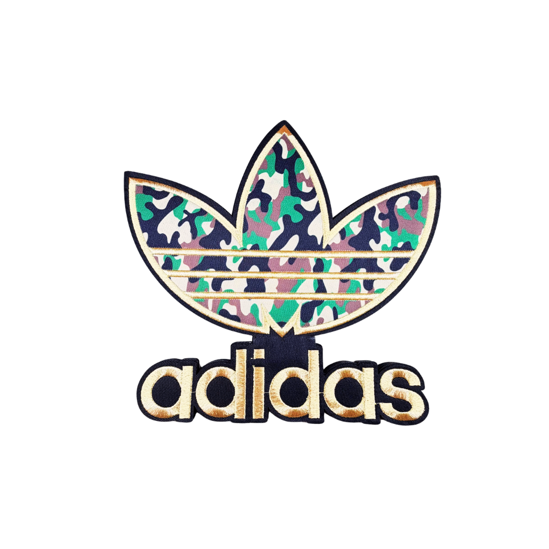 Adidas Inspired Large Logo Sequin Patches (Multiple Colors)