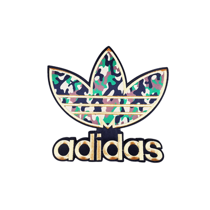 Adidas Inspired Large Logo Sequin Patches (Multiple Colors)