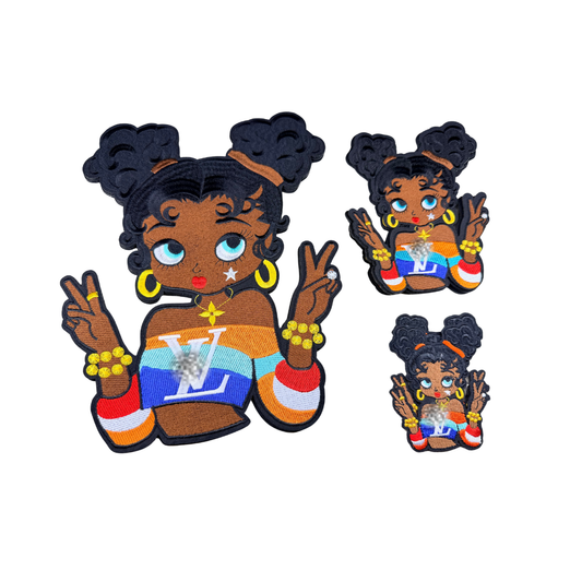 Loui* V Designer Inspired Urban Girl Patches
