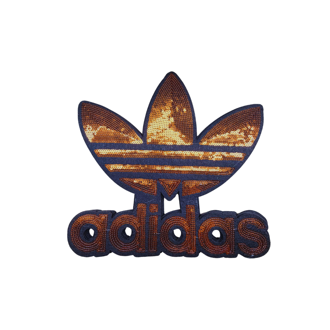 Adidas Inspired Large Logo Sequin Patches (Multiple Colors)