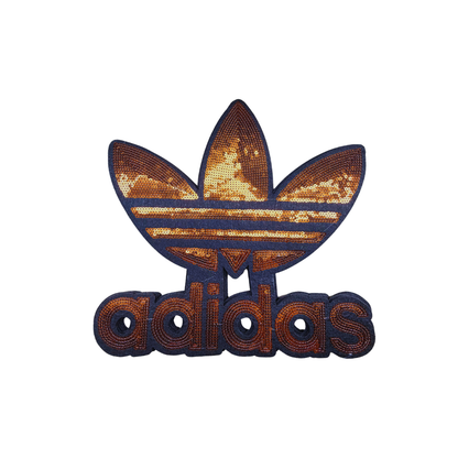 Adidas Inspired Large Logo Sequin Patches (Multiple Colors)