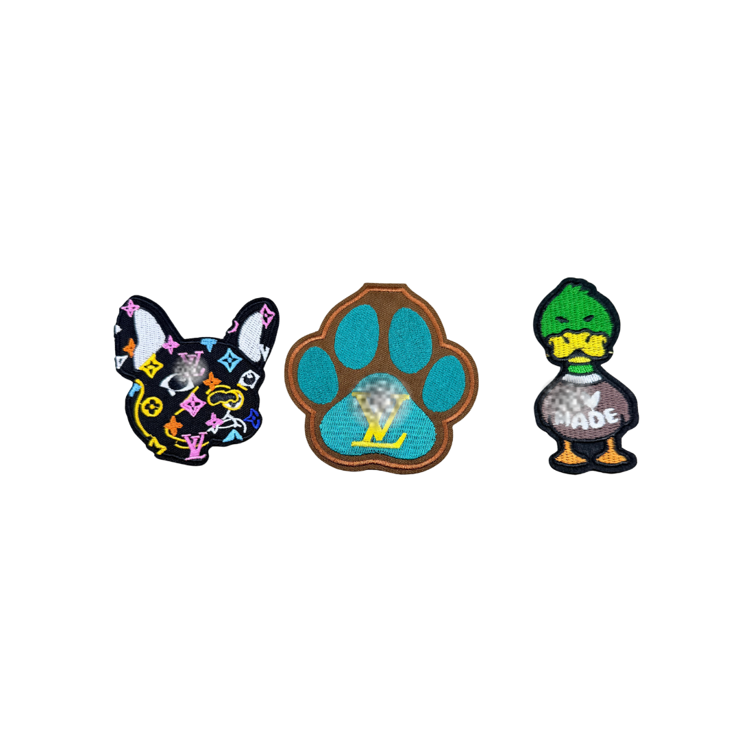 Lou*s V Designer Inspired Small Animal Patches