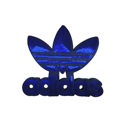 Adidas Inspired Large Logo Sequin Patches (Multiple Colors)