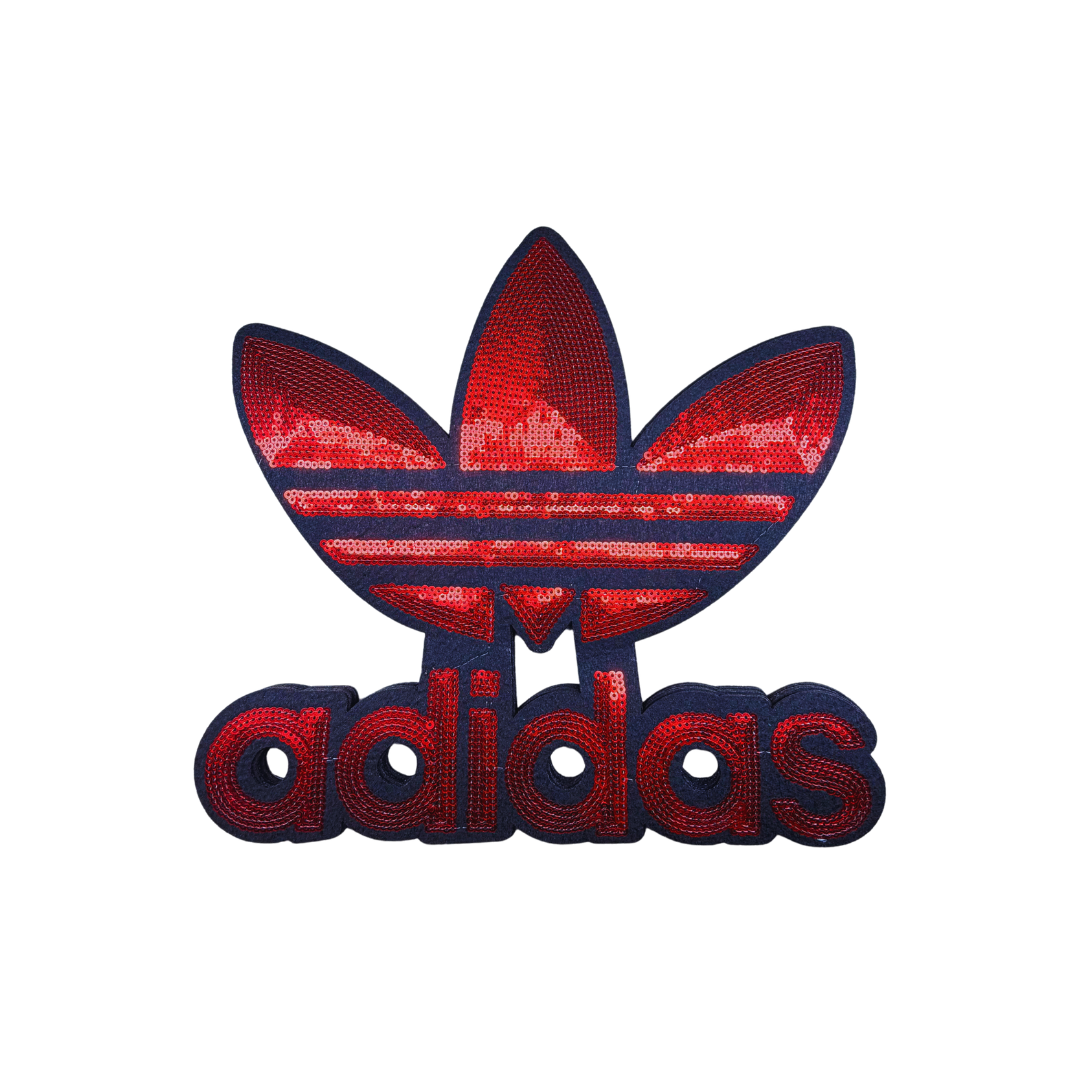 Adidas Inspired Large Logo Sequin Patches (Multiple Colors)