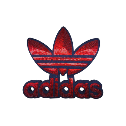 Adidas Inspired Large Logo Sequin Patches (Multiple Colors)