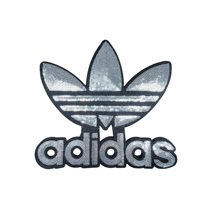 Adidas Inspired Large Logo Sequin Patches (Multiple Colors)