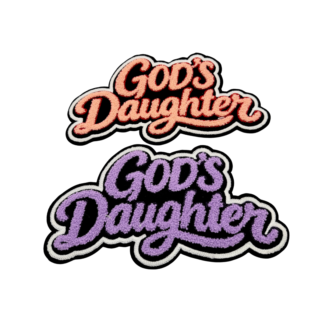 God'd Daughter Large Chenille Patch