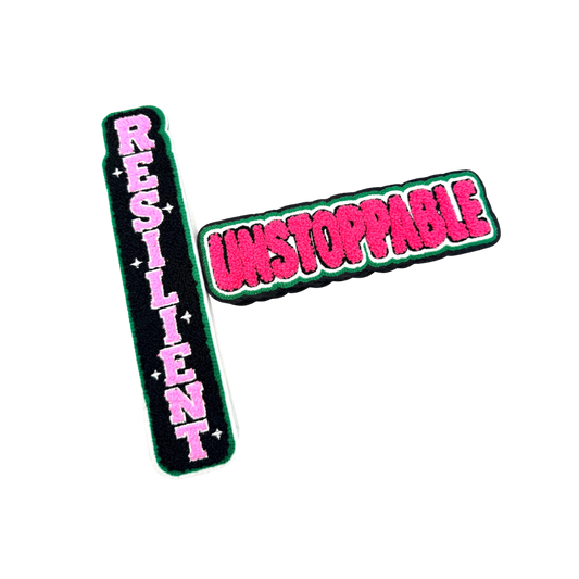 Positive Chenille Large Patches