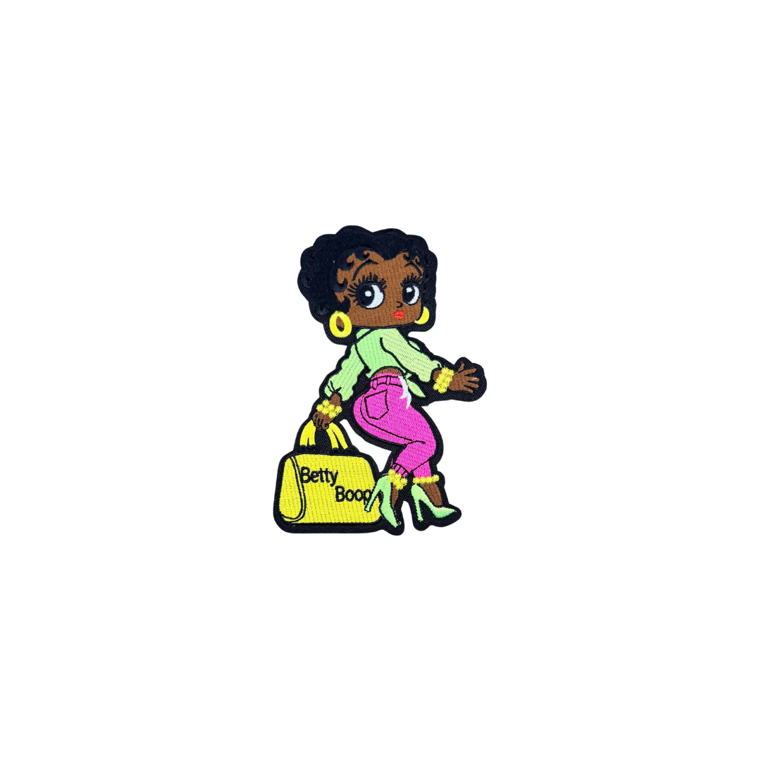 Betty Boop Hot Pink Skinny Jeans Medium Patch