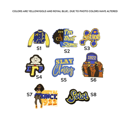 Sigma Gamma Rho Small Patches