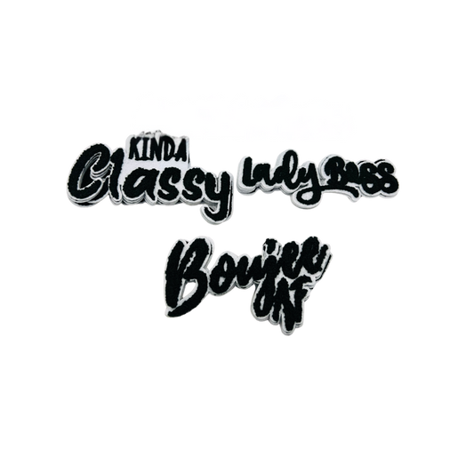 Female Statement Chenille Medium Patches