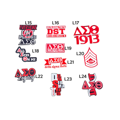 DST Inspired Embroidered DST AEO Small Patches