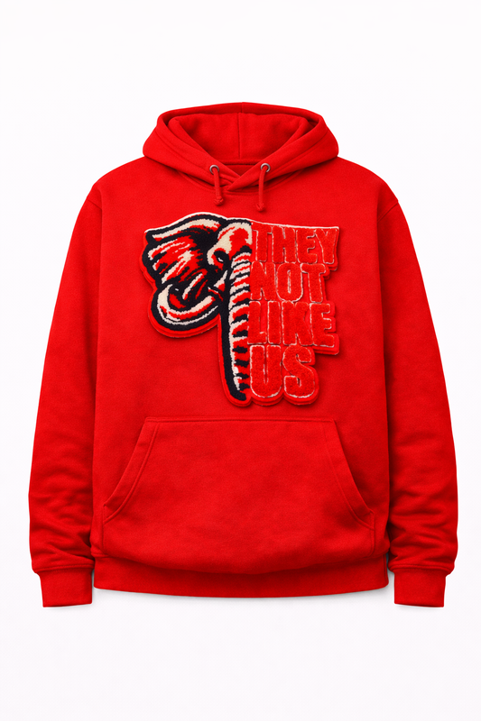 Delta Sigma Theta Chenille Animal Patch Kangaroo Hoodie – Greek Pullover Hoodie