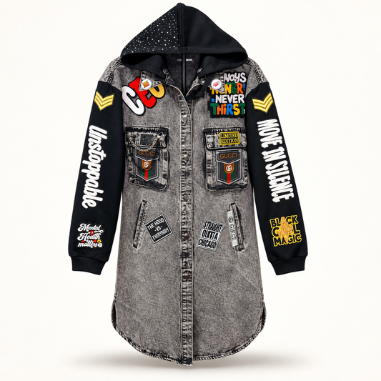Custom Adult Statement Jackets | DTF & Patchwork Collection