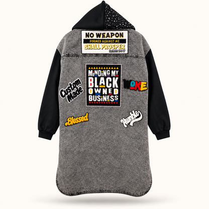 Custom Adult Statement Jackets | DTF & Patchwork Collection