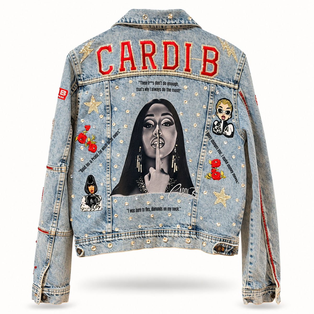 Custom Adult Statement Jackets | DTF & Patchwork Collection