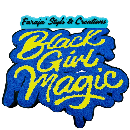 Black Girl Magic Chenille Large Patches