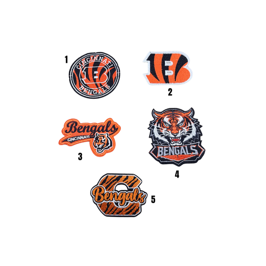 Cincinnati Bengals Football Small Patches