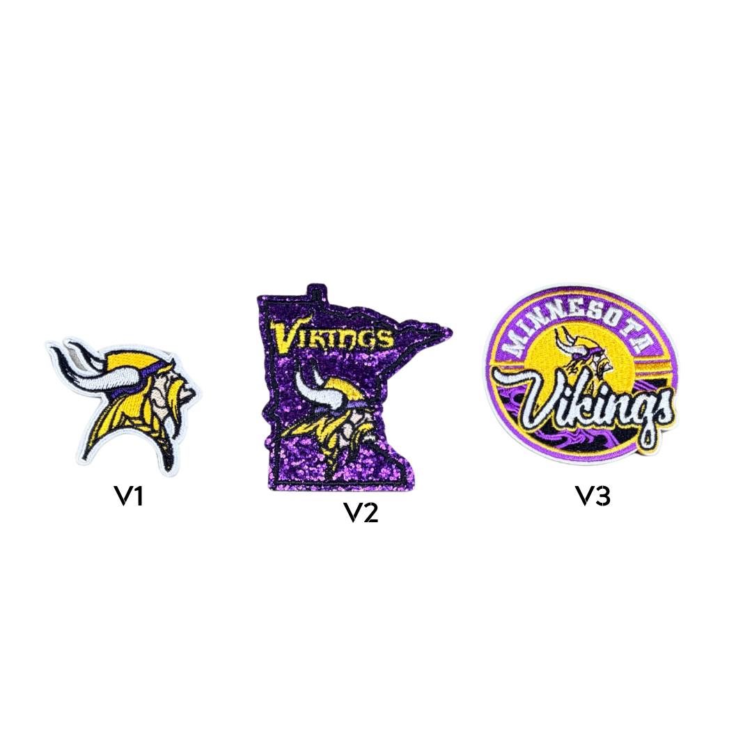 Minnesota Vikings NFL Football Small Patches