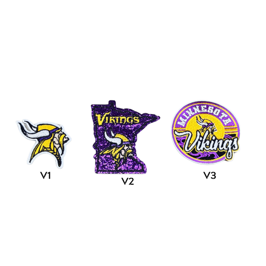 Minnesota Vikings NFL Football Small Patches
