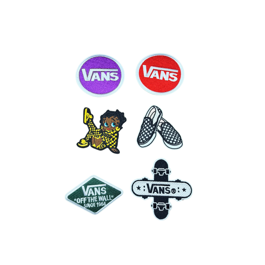 Vans Inspired Embroidered Small Patch Collection