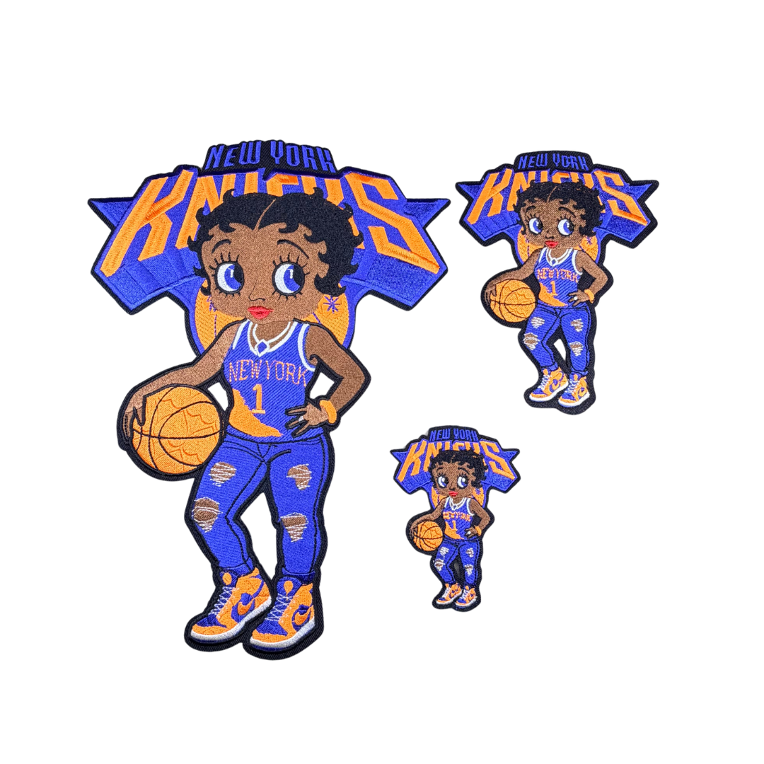 Betty New York Knicks Basketball Patches