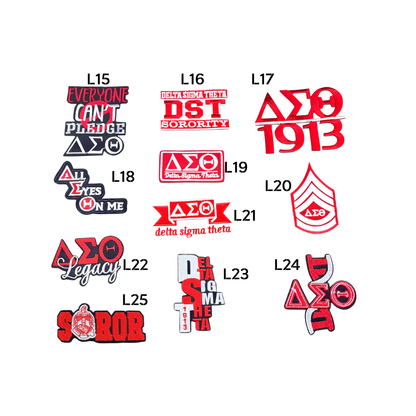 DST Inspired Embroidered DST AEO Small Patches