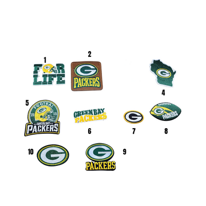 Green Bay Packers Football Small Patches