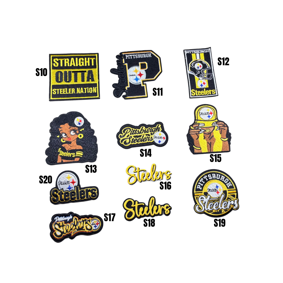 Pittsburgh Steelers Football Small Patches
