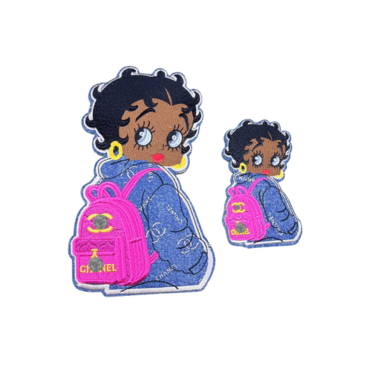 Chan** Designer Inspired Betty Denim Patches