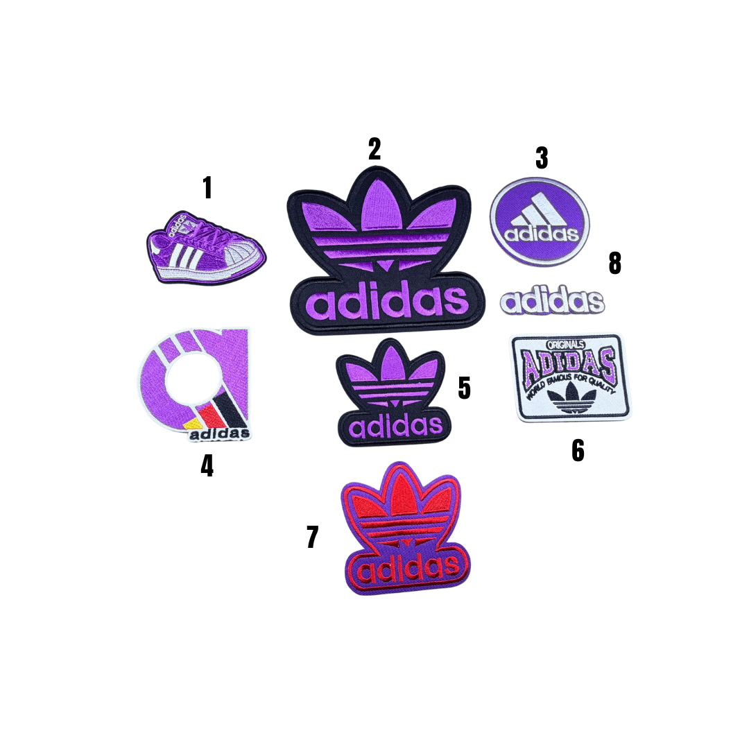 Adidas Inspired Purple Patches