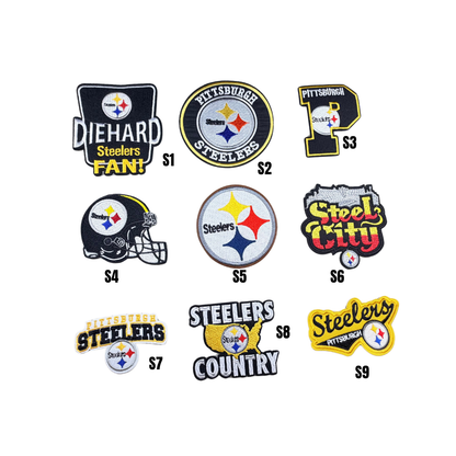 Pittsburgh Steelers NFL Football Small Patches