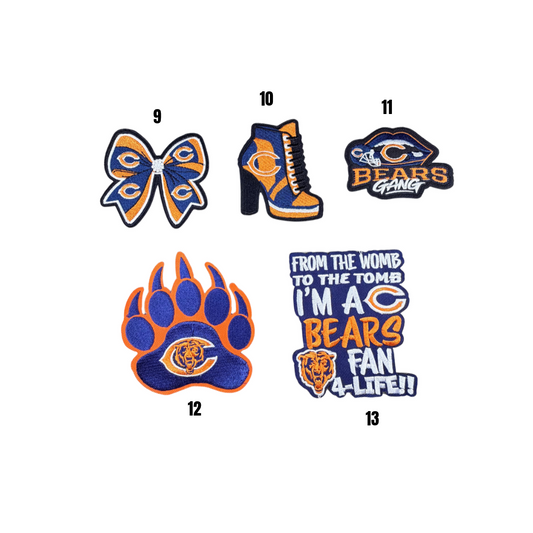 Chicago Bears Football Small Patches - 5